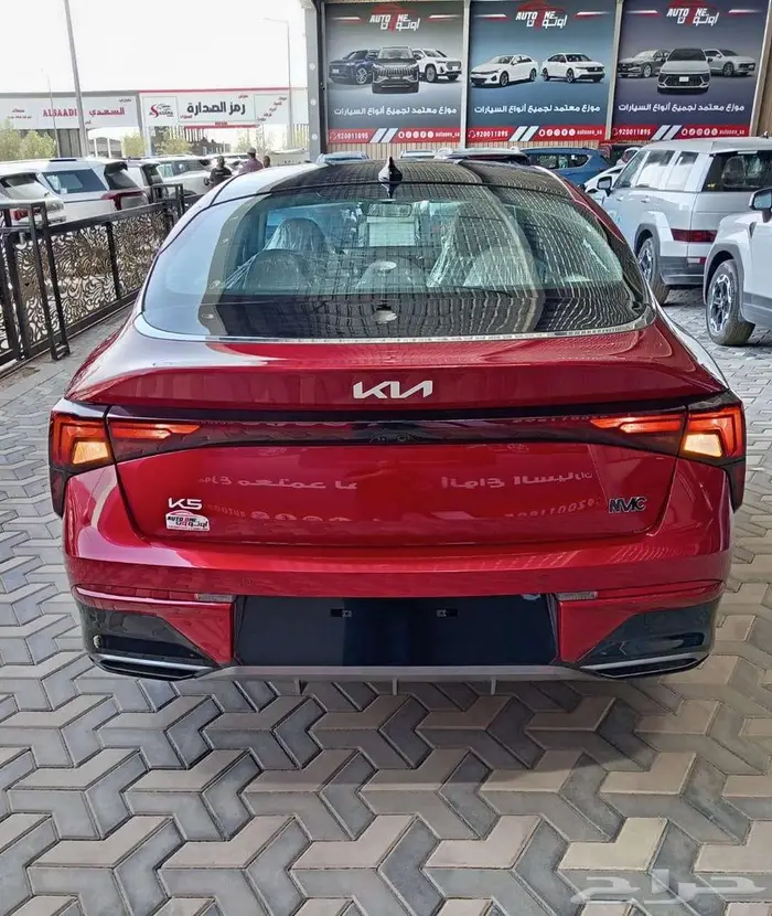 كيا k5 استاندر مطور 8