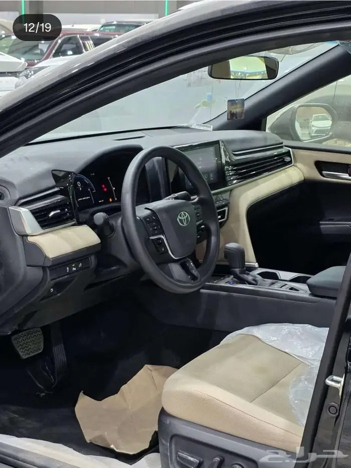 تويوتا كامري ستاندر موديل 2025 كاش و اقساط 8