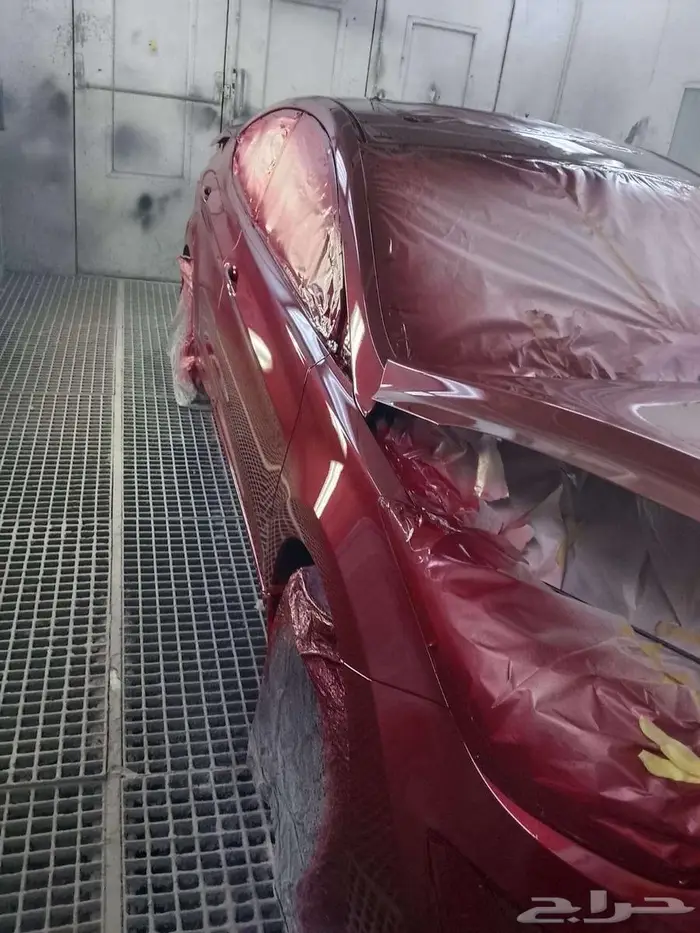 سمكرة بوية رش الفرن بوية الماني 4