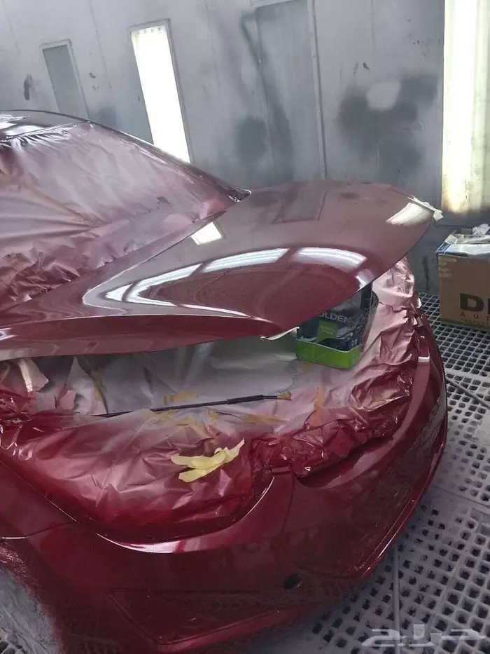 سمكرة بوية رش الفرن بوية الماني 6