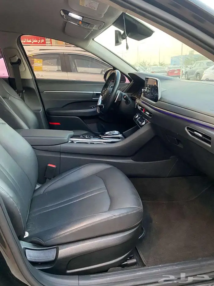 هيونداي سوناتا 2022 تشغيل بصمه دخول ذكي شاشة كاميرا 7