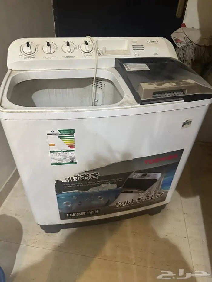 غساله توشيبا مستعمله عطلانه للبيع 2