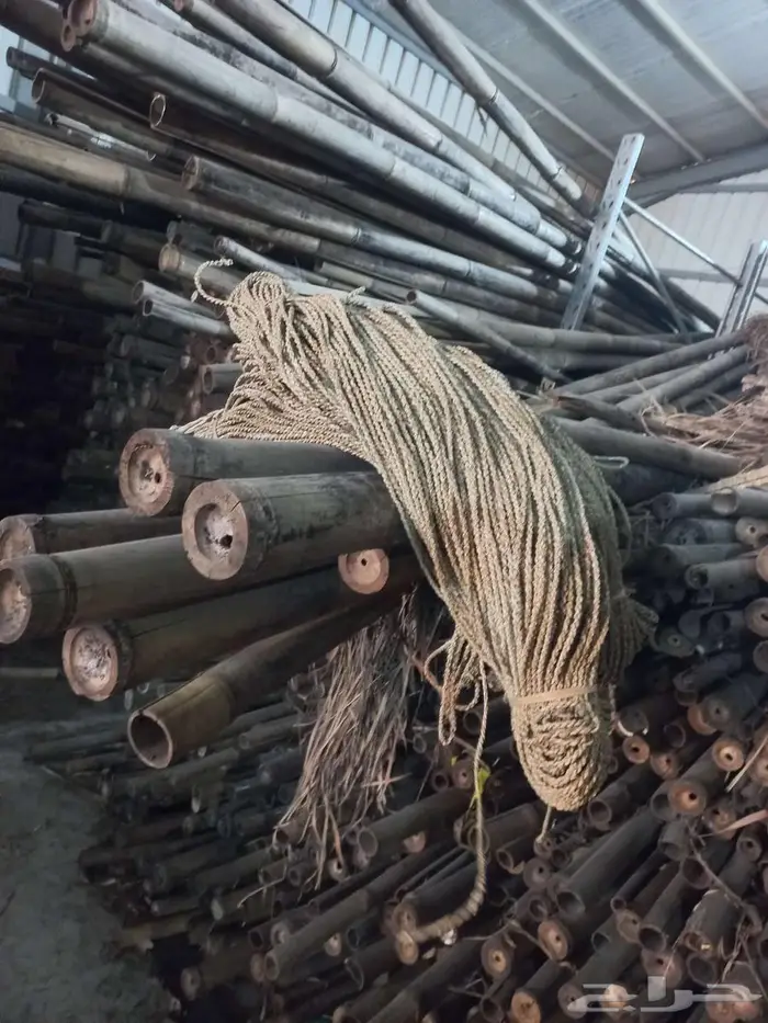 بامبو قش اندونيسى خيزران حصير مجدول كميات 0