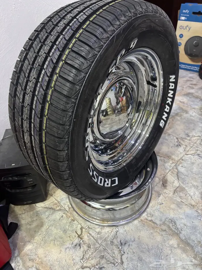 جنوط كلاسيك اصليه مقاس 15 معا تواير عريضه 1