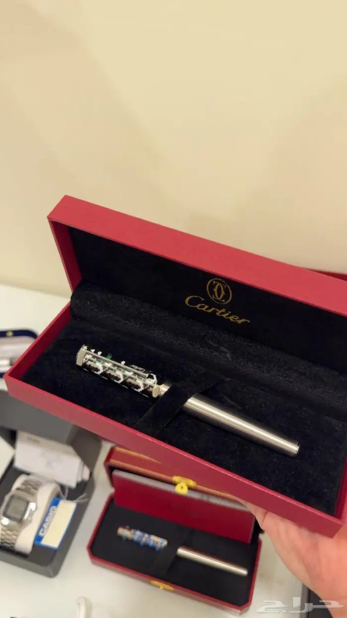 ساعات كاسيو اصلية واقلام كارتير الاحساء 2