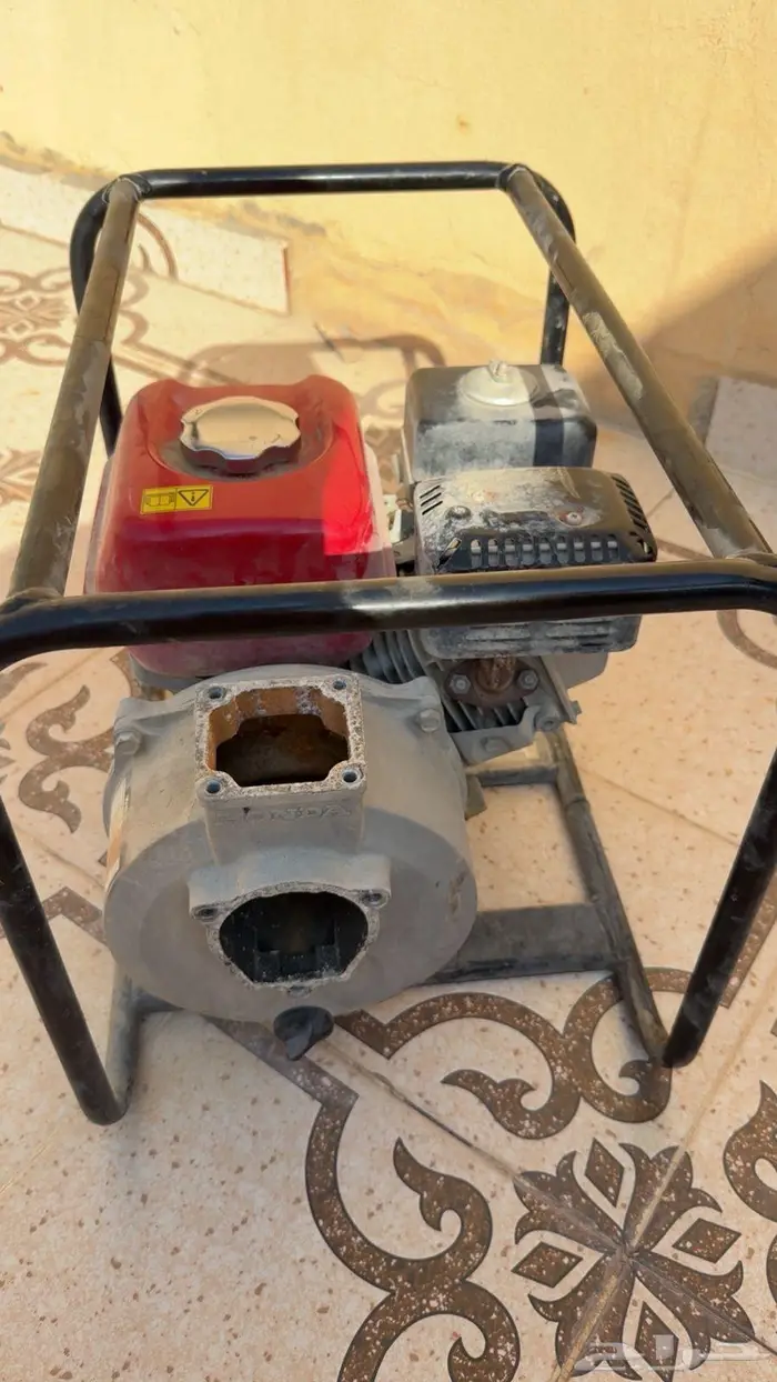 مضخة المياه للبيع بنزين جديد استخدام 4شهور 3