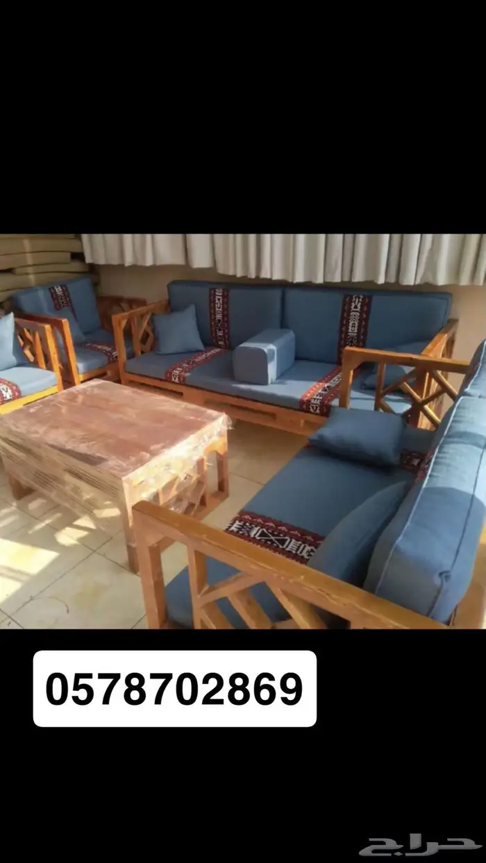 جلسات خشب سويدي 4