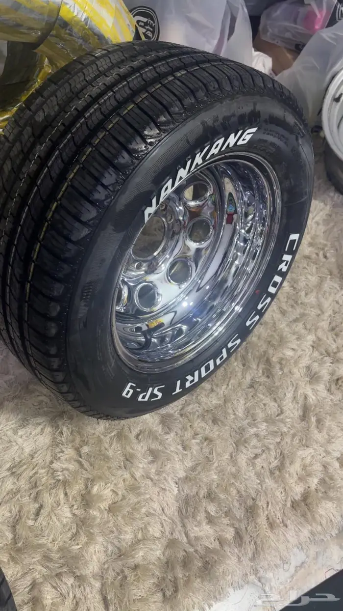 جنوط سبورت كلاسيك مقاس 15 اصليه معا التواير 0