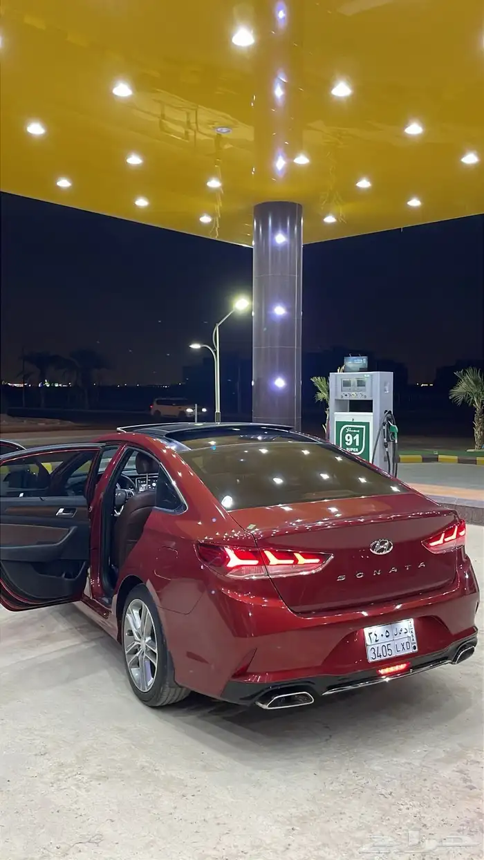 سوناتا مخزنة فل سمارت 2018 بحالة الوكالة ماشاء الله 2