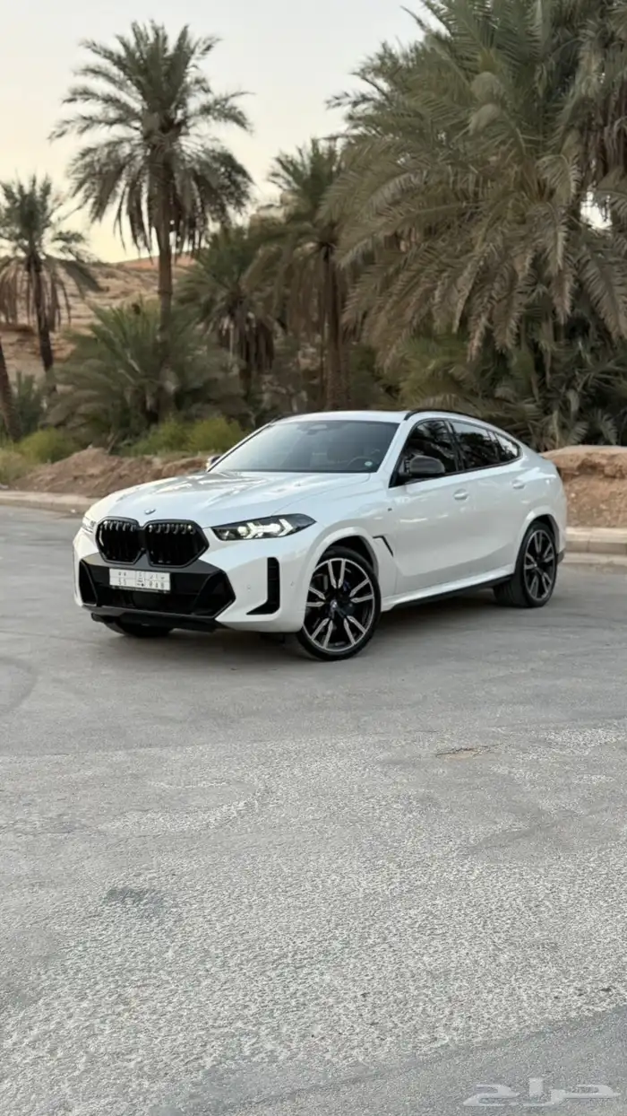 BMW x6 m kit 2024 شبه وكاله تحت ضمان 2