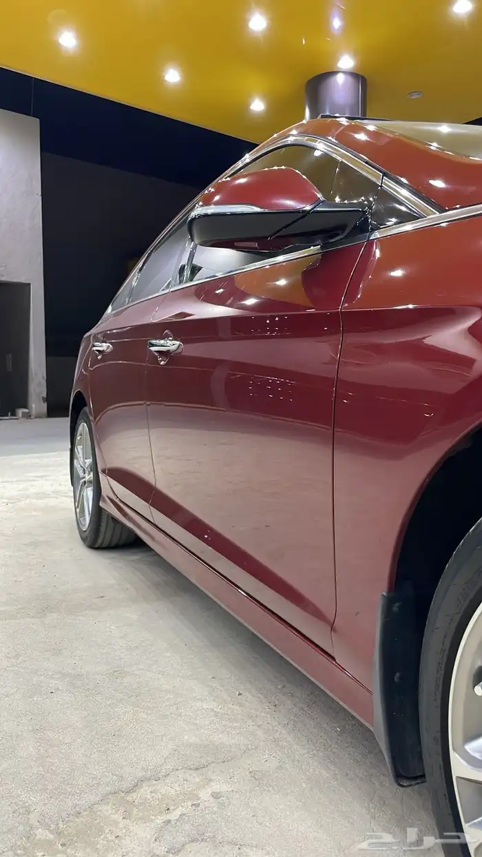 سوناتا مخزنة فل سمارت 2018 بحالة الوكالة ماشاء الله 7