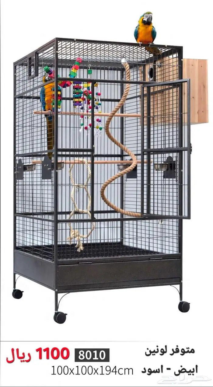 قفص اقفاص ببغاء و طيور 21