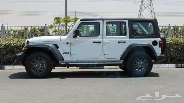 جيب رانجلر انلمتد سبورت اس 2025 خليجي اصفار مع ضمان الوكيل 21