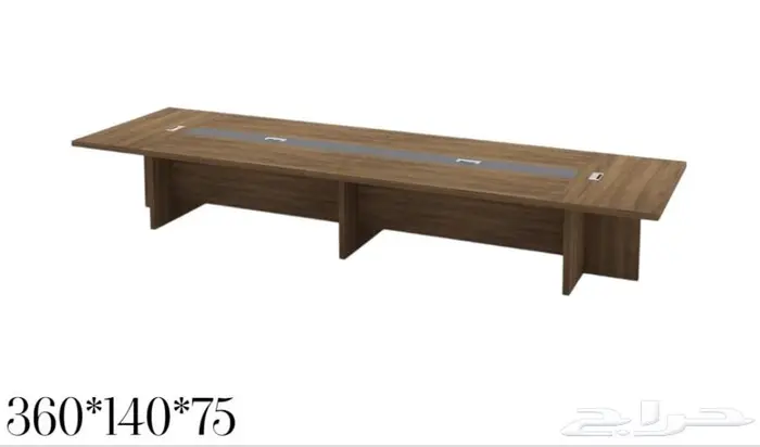 فخم طاولة اجتماع متوفر بجميع مقاسات و كراسي وفي توصيل سريع 2