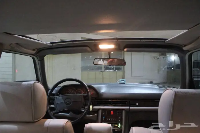 مرسيدس 1987 اس اي ال 560 أمريكي بطاقة جمركيه 40