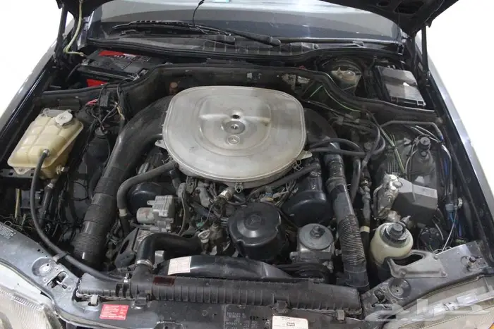 مرسيدس 1987 اس اي ال 560 أمريكي بطاقة جمركيه 46