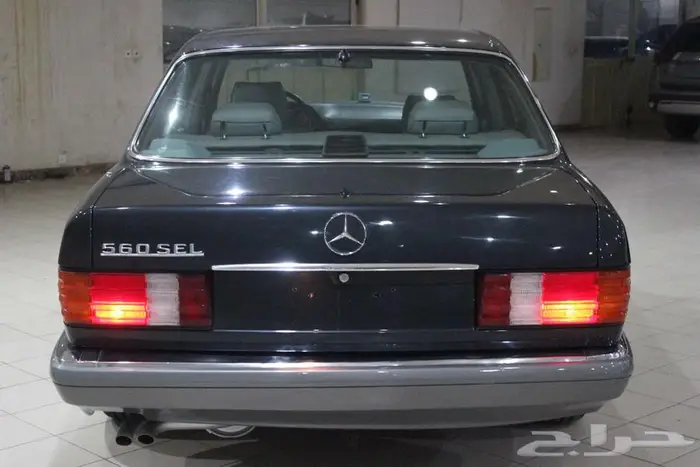 مرسيدس 1987 اس اي ال 560 أمريكي بطاقة جمركيه 7