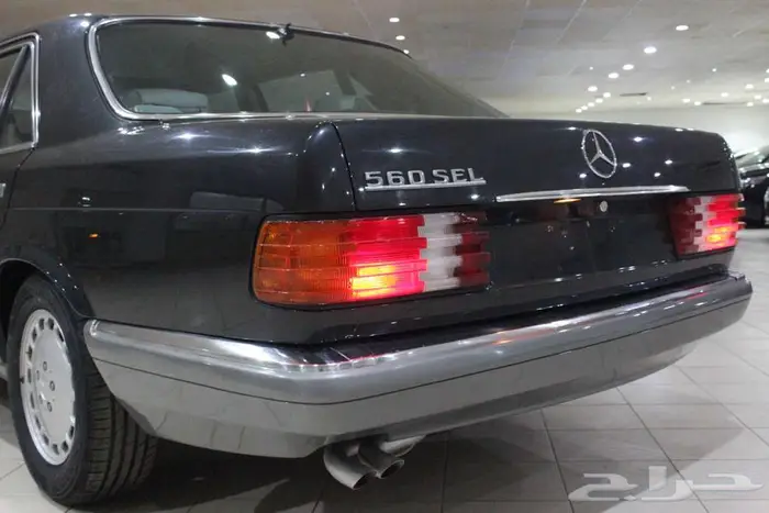 مرسيدس 1987 اس اي ال 560 أمريكي بطاقة جمركيه 8