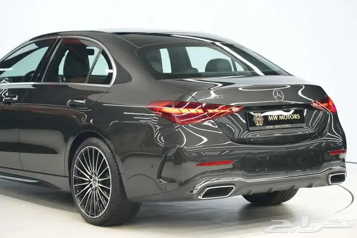 مرسيدس C 200 موديل 2026 أصفار خليجي رمادي غامق جملي 5