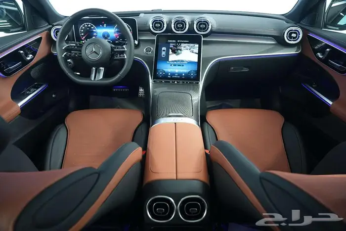 مرسيدس C 200 موديل 2026 أصفار خليجي رمادي غامق جملي 6