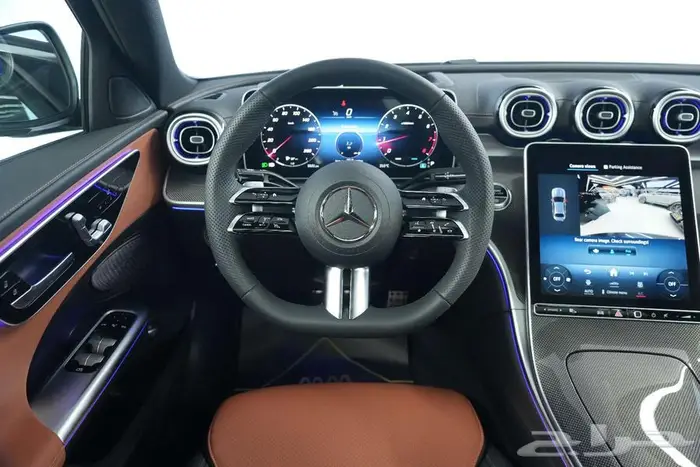 مرسيدس C 200 موديل 2026 أصفار خليجي رمادي غامق جملي 7