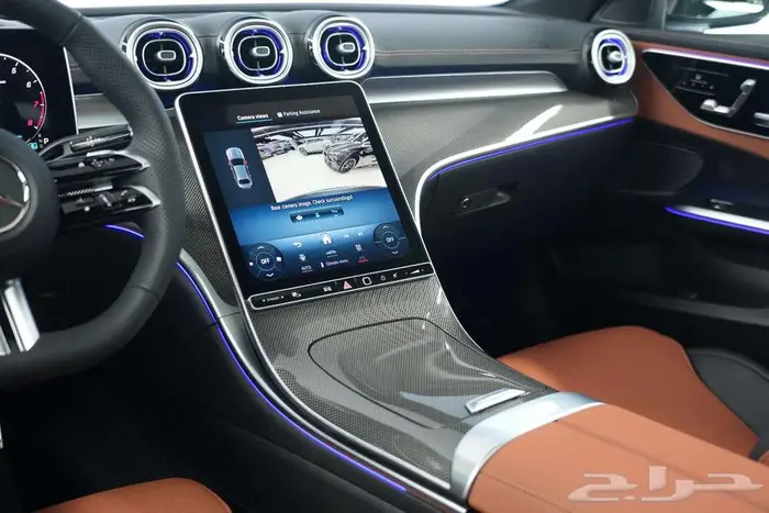 مرسيدس C 200 موديل 2026 أصفار خليجي رمادي غامق جملي 10