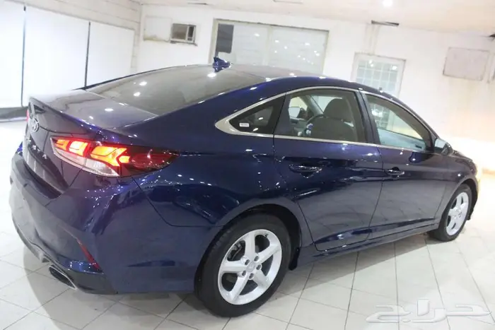 سوناتا 2019 ازرق بطاقة جمركيه 4