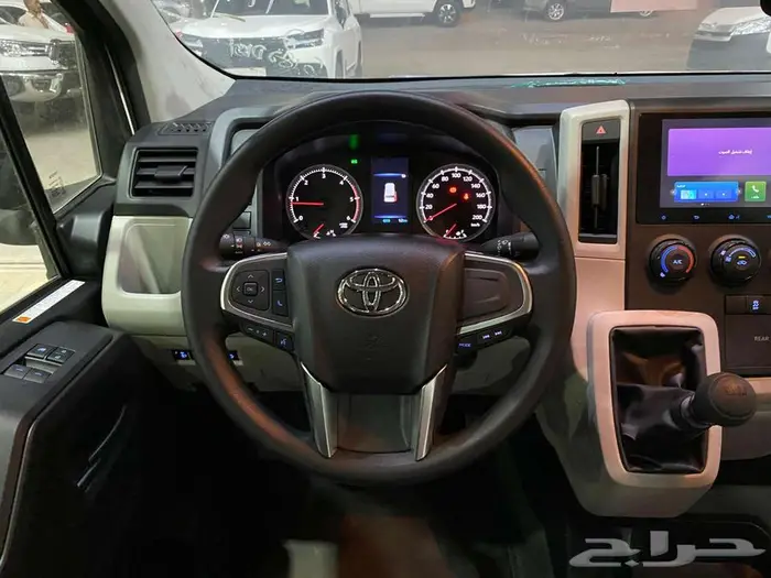 تويوتا باص هايس ركاب سقف عالي 2026 ديزل ابيض جير عادي سعودي 29