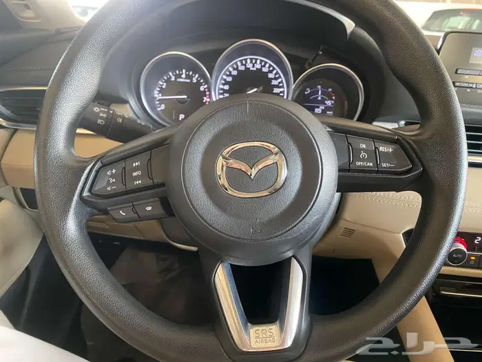 مازدا 6 موديل 2023 بودي ومحركات وكاله فضي عداد 83 الف كم 6