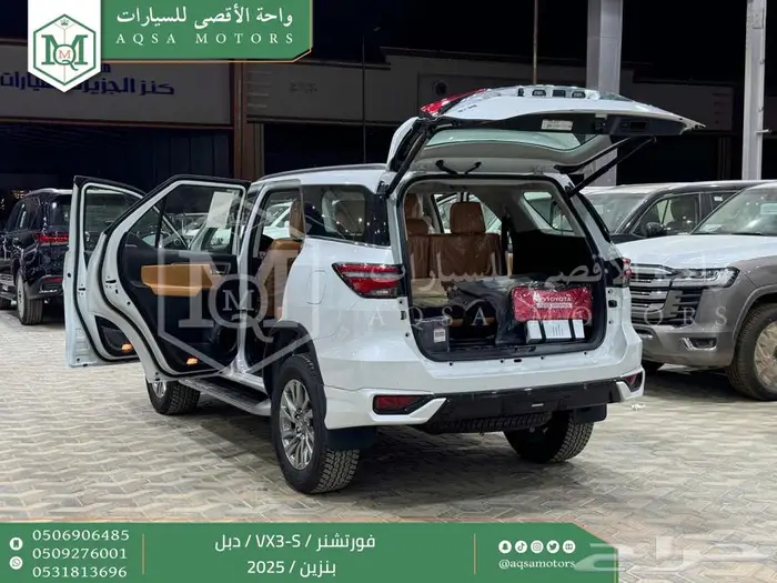 فورتشنر في إكس3 اس دبل ابيض بنزين 2025 اقل سعر كاش واقساط 28