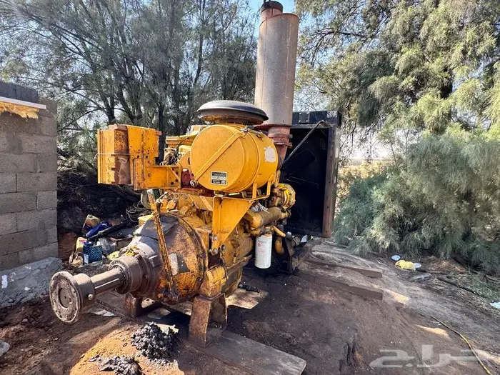 للبيع معدات بير متكامله مكينة كتربلر وكافة ملحقاتها 6