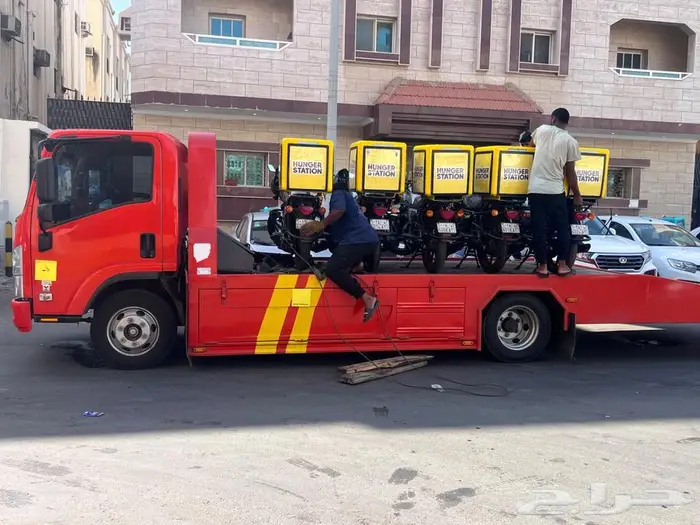 سطحه جده لنقل السيارات 1