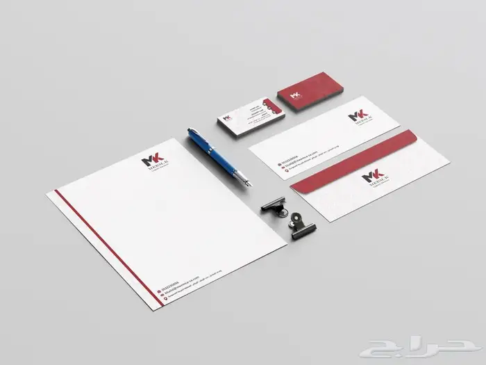 هوية بصرية متكاملة لشركة خدمات لوجستيه 1