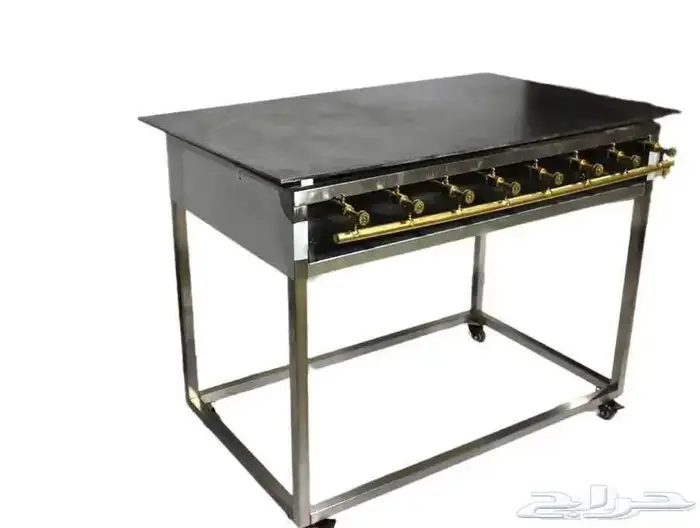 صاج الفطائر والمطبق سطح حديد 0