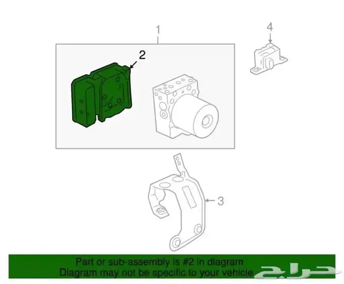 ABS control module ايه بي اس كنترول فورد اكسبيدشن 3