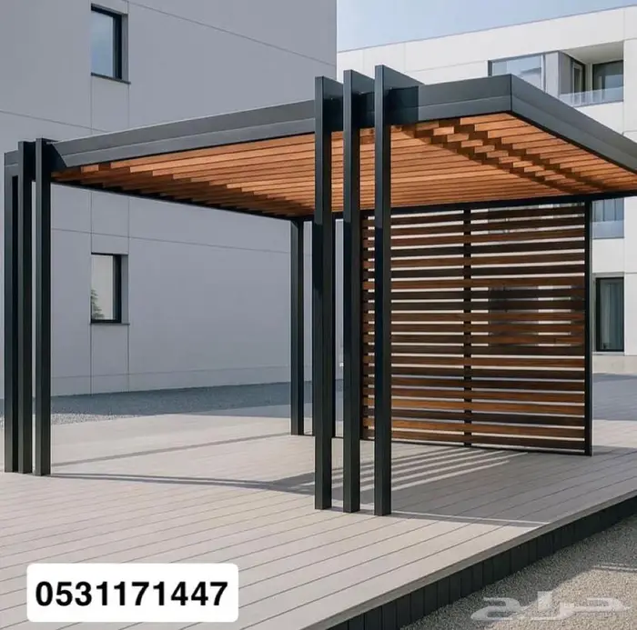 ابواب كلادينج حداده درابزين المنيوم 3