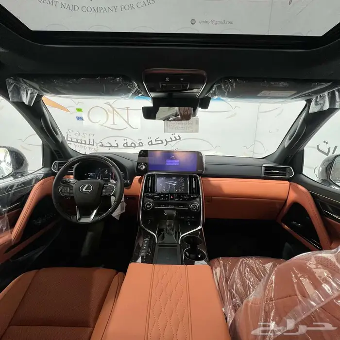 عرض خاص لكزس LX600 VIP بنزين 2025 بسعر 605000 9