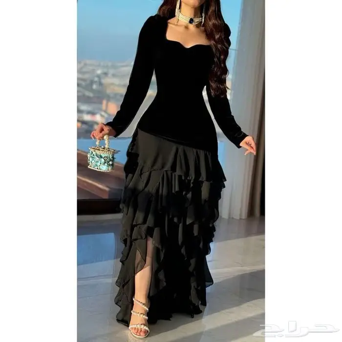 فساتين شتوي وصيفي خامات فاخره ومريحه نشحن لكافه المدن 0