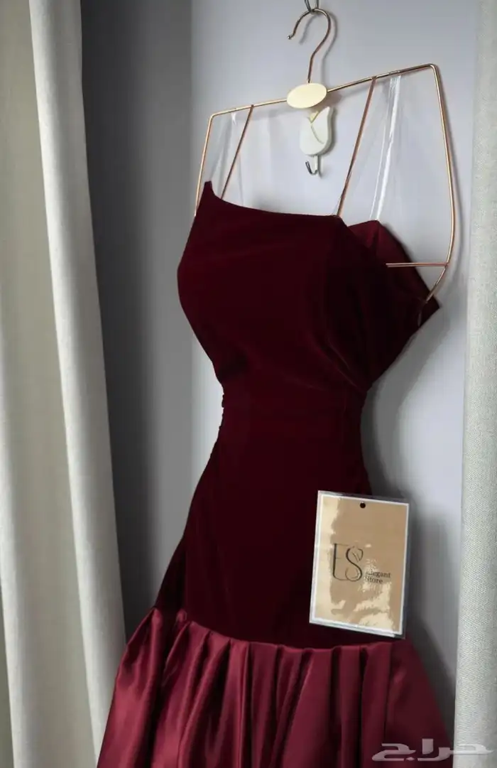 فستان مخمل جديد 2