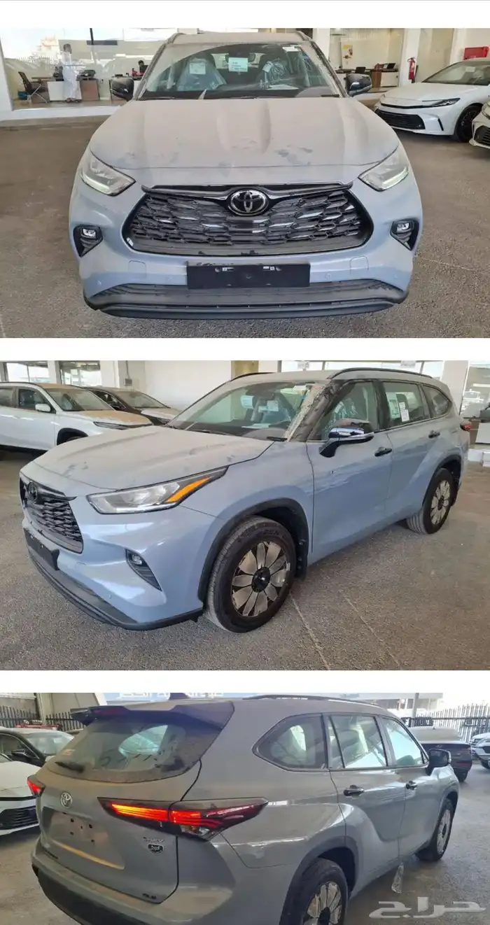 تويوتا هايلندر GLE موديل 2025 عروض للكاش والاقساط شركة العو 1