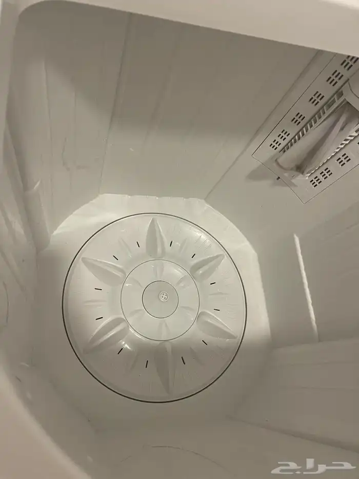 غسالة حوضين نص أوتوماتيك 13 كيلو نظيفه جدا 4