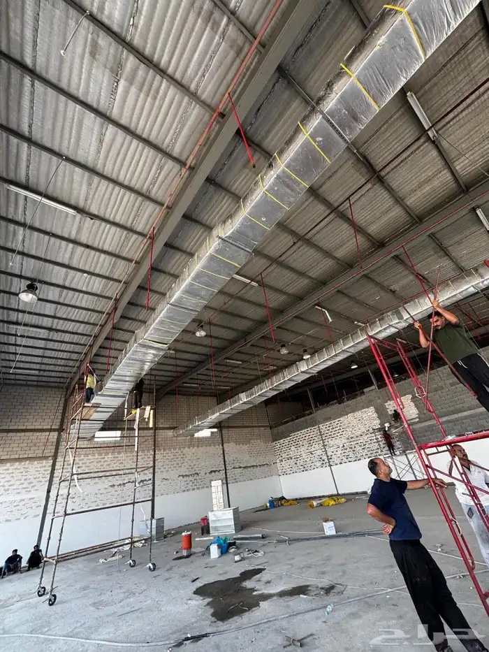 أعمال دكت تمديدات تاسيس 14