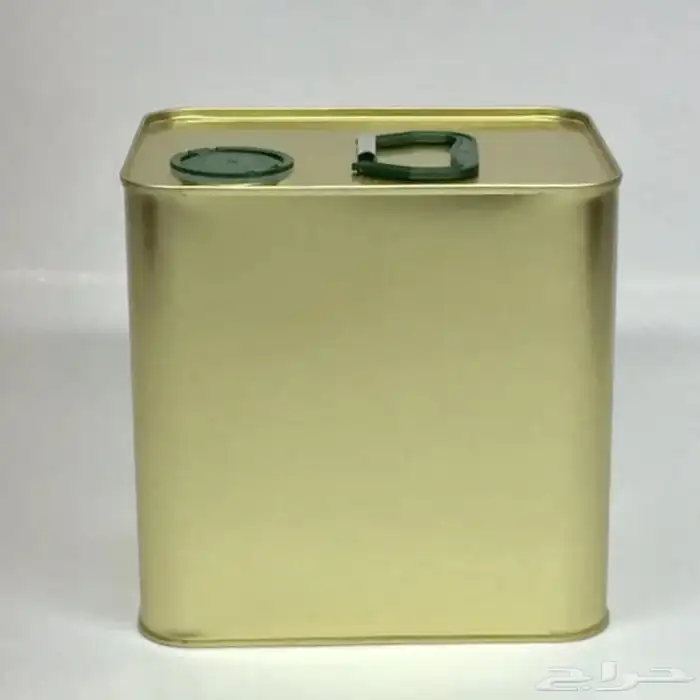علب زيت معدنية مع غطاء 5