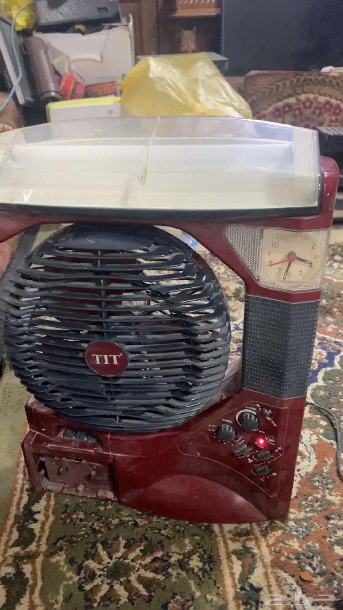 مروحه وراديو ومسجل وساعه وطارد حشارات بطارية 0