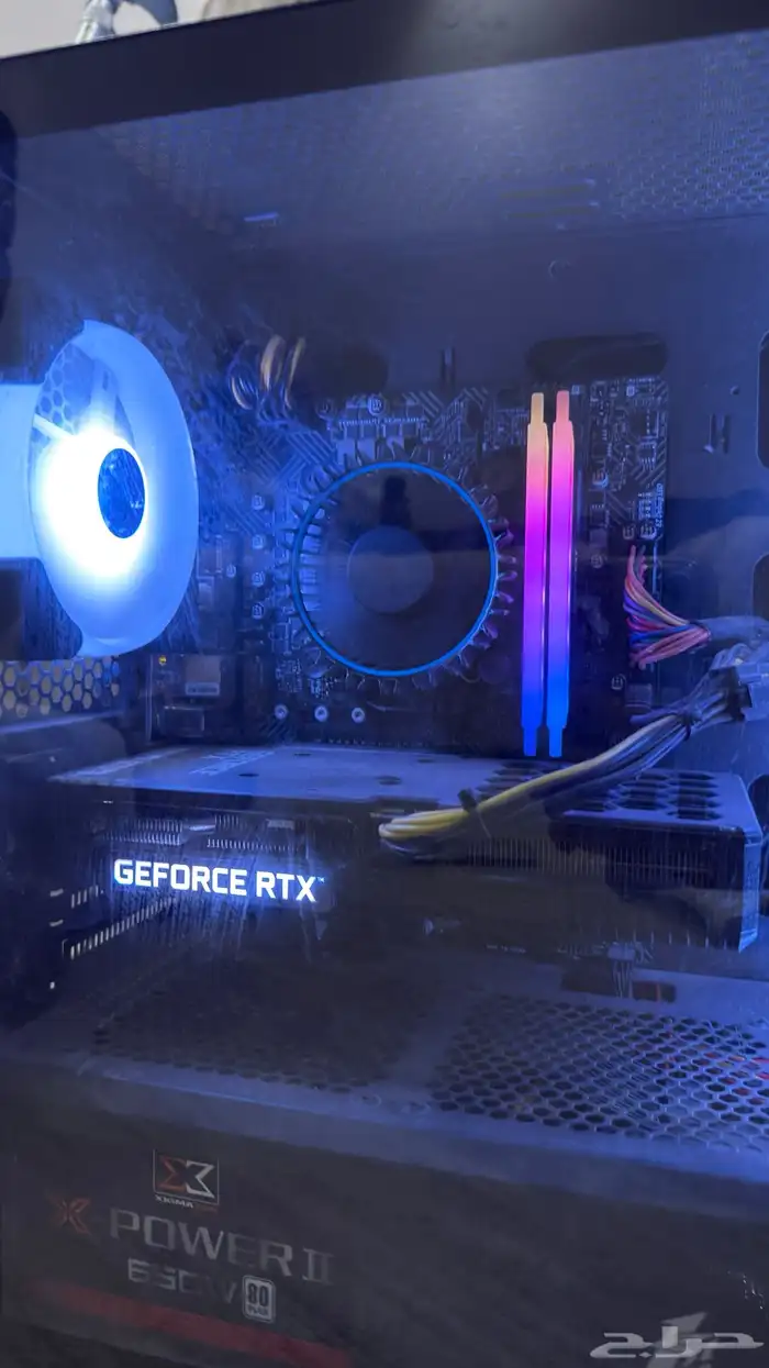 بي سي قيمنق بمعالج i5-12400 وكرت RTX 3050 رام 16GB 1