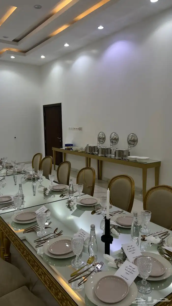 ايجار كوش و تنسيق طاولات طعام 1