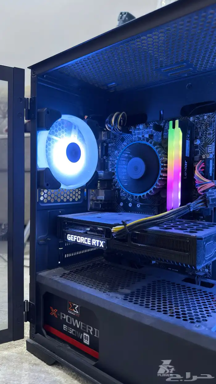 بي سي قيمنق بمعالج i5-12400 وكرت RTX 3050 رام 16GB 0
