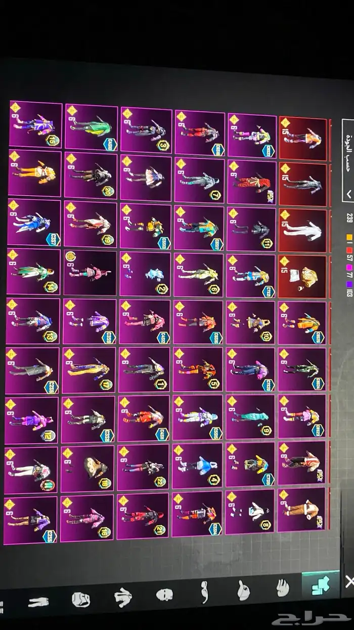 حساب ببجي للبيع 25