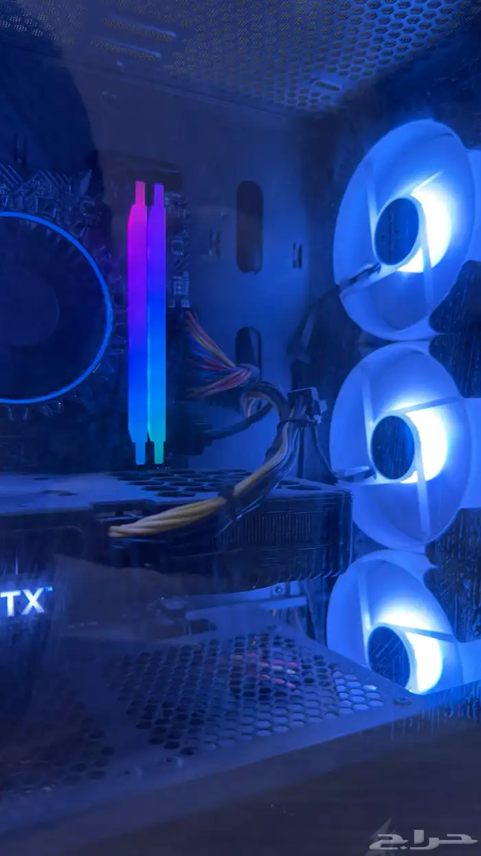 بي سي قيمنق بمعالج i5-12400 وكرت RTX 3050 رام 16GB 2