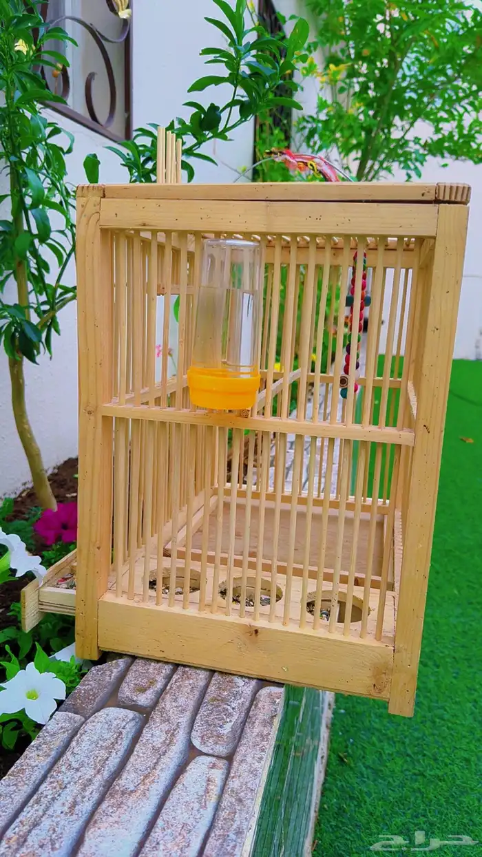 قفص طيور خشب 1
